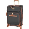 image:imageSteve Madden Designer Luggage Collection  Expandable 28 Inch Softside Bag for Men amp Women  Durable Lightweight Checked Suitcase with 4Rolling Spinner Wheels 28in Global Black