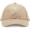 image:imageSteve Madden Distressed Metallic Baseball Hat Tan