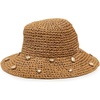 image:imageSteve Madden Santi Rhinestone Bucket Hat Tan Womens