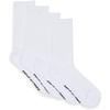 image:imageSteve Madden Womens 4pk Solid Athleisure Crew HcWhite