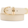 image:imageSteve Madden Womens Feathered Edge Everyday Pant BeltCream