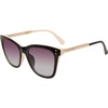image:imageSteve Madden Womens Female Sunglasses Style Kent Cat Eye Milky PinkShiny Rose GoldBrown Gradient 52mm 20mmBlack Misc