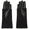image:imageSteve Madden Womens Steve Madden Faux Leather Cinched Opera GloveBlack