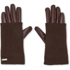 image:imageSteve Madden Womens Steve Madden Faux Leather Cinched Opera GloveBrown