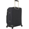 image:imagesteve madden Designer Luggage Collection  Lightweight Softside Expandable Suitcase for Men amp Women  Durable 20 Inch Carry On Bag with 4Rolling Spinner Wheels Global Blue 20in SpinnerPeekaboo Black