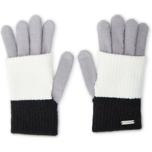 image:imageSteve Madden CLOCKBLOCK Knit Long Cuff Magic GlovesBlack Multi