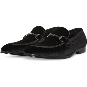 image:imageSteve Madden Mens AahronBlack Velvet WSilver Bit