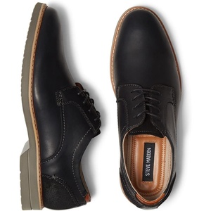 image:imageSteve Madden Mens PriamBlack Leather