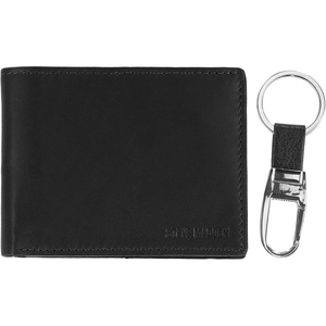 image:imageSteve Madden Mens RFID Leather Wallet Gift Set with Key Fob