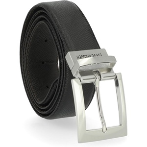 image:imageSteve Madden Mens Reversible Mens Dress Casual Every Day Leather BeltBlackBrown Reversible  Saffiano