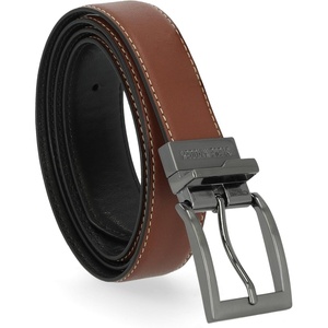 image:imageSteve Madden Mens Reversible Mens Dress Casual Every Day Leather BeltCognacBlack