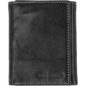 image:imageSteve Madden Mens Rfid Trifold Wallet With Id WindowBlack Antique
