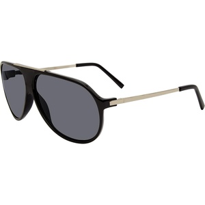 image:imageSteve Madden Womens Bronson SunglassesBlackShiny GoldSolid Smoke