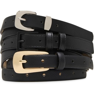 image:imageSteve Madden Womens Campo 3 for 1 Pant BeltBlack