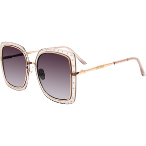 image:imageSteve Madden Womens Female Sunglasses Style Rosalie SquareCrystal GreySmoke Gradient