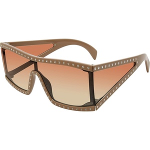 image:imageSteve Madden Womens Jagger SunglassesNudeGlitterBrown GradientGold Mirrored