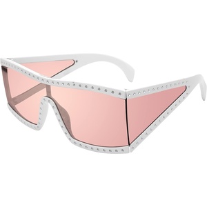 image:imageSteve Madden Womens Jagger SunglassesWhiteSilverRose Mirrored