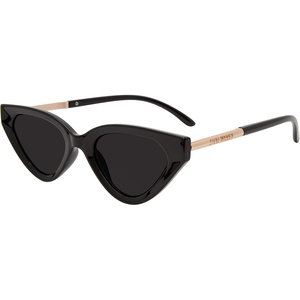 image:imageSteve Madden Womens Kamie SunglassesBlackGoldSolid Smoke