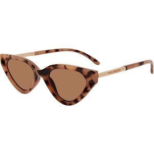 image:imageSteve Madden Womens Kamie SunglassesMilky TortoiseGoldSolid Brown