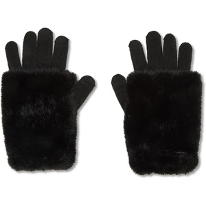 image:imageSteve Madden Womens Steve Madden Faux Fur GloveBlack