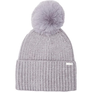 image:imageSteve Madden Womens Wide Cuff Beanie with PomGrey