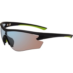 image:imageSteve Madden womens Steve Madden Female Sunglasses Style Gabe Rectangular SunglassesBlackSoft LimeRainbow Mirrored