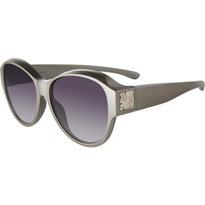 image:imageSteve Madden womens Steve Madden Female Sunglasses Style Hughes Round SunglassesSilverSmoke Gradient