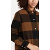 image:imageBB Dakota Womens Junior Eldridge Buffalo Plaid Coat Outerwear CognacCognac