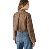 image:imageSteve Madden Womens Avie JacketBrown Plaid Mix