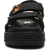 image:imageSteve Madden Womens Bigmona Platform SandalsBlack Raffia