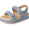 image:imageSteve Madden Womens Bigmona Platform SandalsBlue Raffia