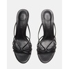 image:imageSteve Madden Womens Edna Heeled SandalBlack Leather