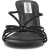 image:imageSteve Madden Womens Edna Heeled SandalBlack Leather