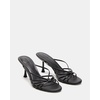 image:imageSteve Madden Womens Edna Heeled SandalBlack Leather