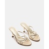 image:imageSteve Madden Womens Edna Heeled SandalChampagne Leather