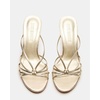 image:imageSteve Madden Womens Edna Heeled SandalChampagne Leather