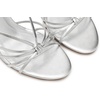 image:imageSteve Madden Womens Edna Heeled SandalSilver Leather