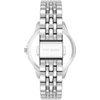 image:imageSteve Madden Womens Genuine Crystal Accented Bracelet WatchBlackSilver