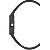 image:imageSteve Madden Womens Genuine Crystal Accented Silicone Strap WatchBlack