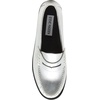 image:imageSteve Madden Womens Kingston LoaferSilver Leather