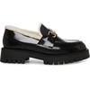 image:imageSteve Madden Womens Lando LoaferBlack Leather Fur