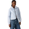 image:imageSteve Madden Womens Nellie JacketBlue Ditsy Print