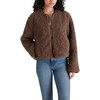 image:imageSteve Madden Womens Steve Madden Apparel Teddy JacketBrown