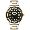image:imageSteve Madden Mens Bracelet WatchTwoToneBlack