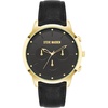 image:imageSteve Madden Mens Strap WatchBlackGold
