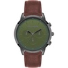 image:imageSteve Madden Mens Strap WatchDark GrayGreen