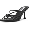 image:imageSteve Madden Womens Edna Heeled SandalBlack Leather