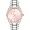 image:imageSteve Madden Womens Genuine Crystal Accented Bracelet WatchRose Gold