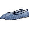 Blue Gingham Mesh