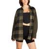 image:imageSteve Madden Womens Sophia Shacket CoatSage